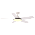 5-Blades Modern Decorative Ceiling Fan with LED Light