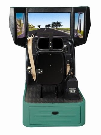 Vehicle Driving Test Simulator , Electronic Truck Driving Simulation