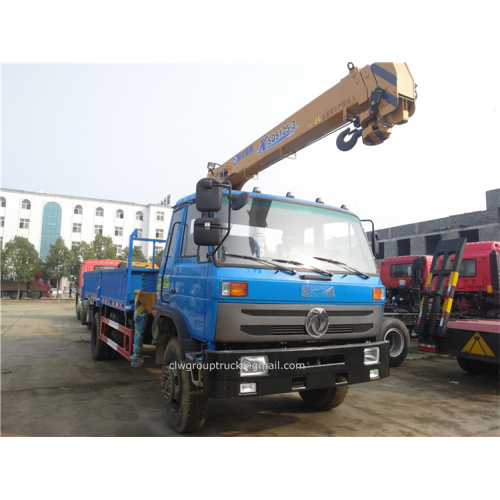 Dongfeng 6.3Tons crane mounted crane truck