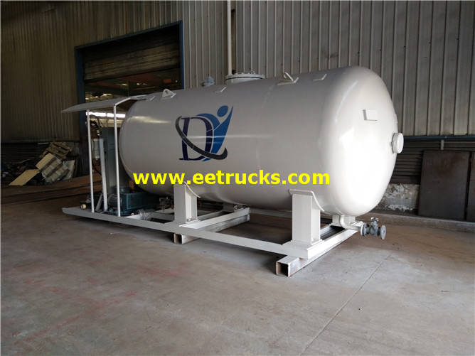 2500 Gallons 5ton Mobile Skid Propane Plants