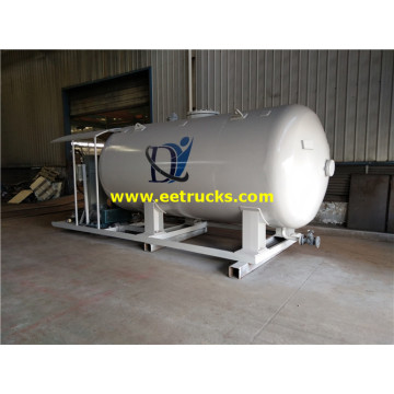 2500 Gallons 5ton di động Skid Propane cây