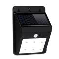 Czujnik ruchu w kolorze czarnym Led Solar Wall Lights