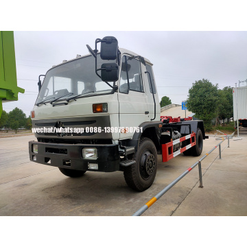 Dongfeng 15tons Hook Lift Garbage Truck without dustbin