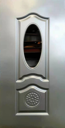 Elegante pannello della porta metallica stampata a design