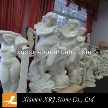 Marble sculpture,nude girl sculpture