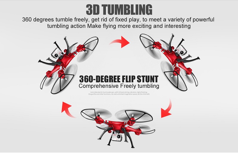 SYMA Professional Drone X8HG X8HW X8HC 2.4G 4CH RC Helicopter Drones 1080P 8MP HD Camera Quadcopter (SYMA X8C/X8W/ X8G Upgrade)