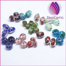Big sale different color different shape lampworked glass beads in bulk