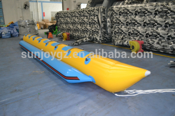 Inflatable water flying banana boat agua inflable