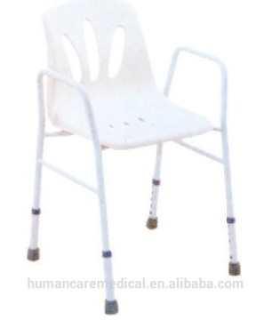 Steel sliding bath transfer bench with back