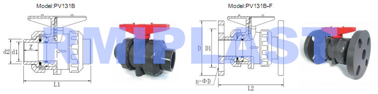 Cpvc Union Ball Valve 2