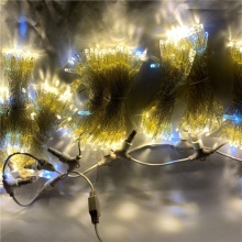 Copper Wire String LED Lights for Festive Outdoor Christmas Decorations