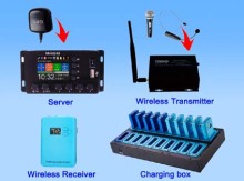 GPS Multilingual tour commentary system with wireless