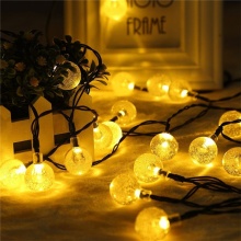 Solar-Powered LED Fairy Lights Garlands with 8 Modes for Christmas Decorations