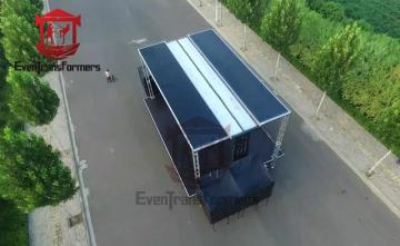 Portable Crusade Church Trailer