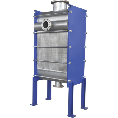 Trocador de calor de placa soldada para refrigeração