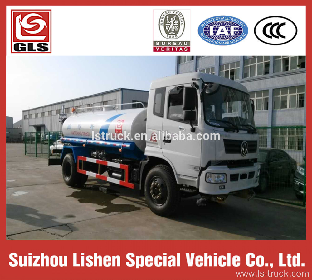 10000L Water Truck Dongfeng 10 Ton Watering Cart