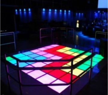 colorful DMX LED dance floor