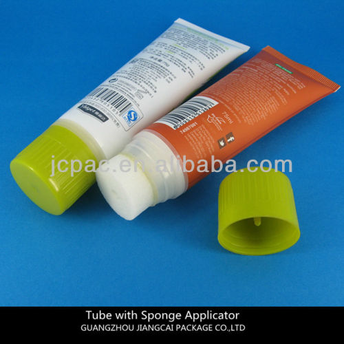 Diameter 40mm plastic tube with sponge applicator