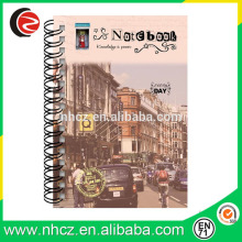 16K coil spiral binding books