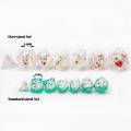 Ensemble de dés Hellokitty DND surdimensionné BESCON surdimensionné, géant 7 pcs chat translucide polyèdre D &amp; D DICE DICE, DUNONONS DE GRANDES ET DRA DES DRATONS