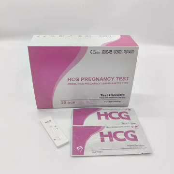 Convenient HCG Pregnancy Cassette Test Kit