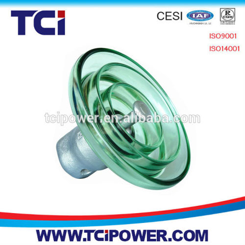 anti pollution glass insulator for power