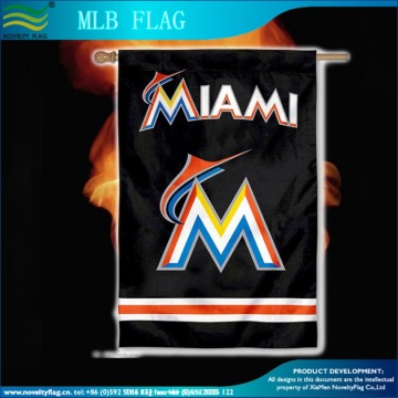 Miami Marlins team flag Promotional Carbon Composite Advertising Banner