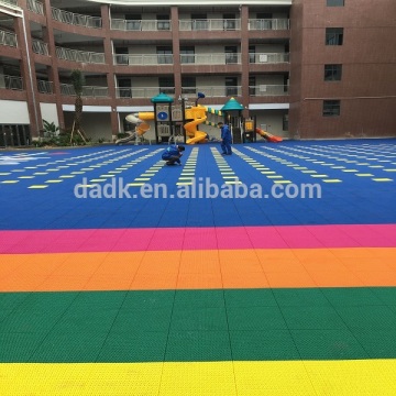 outdoor sports plastic mats playground flooring and safety surfacing for playgrounds