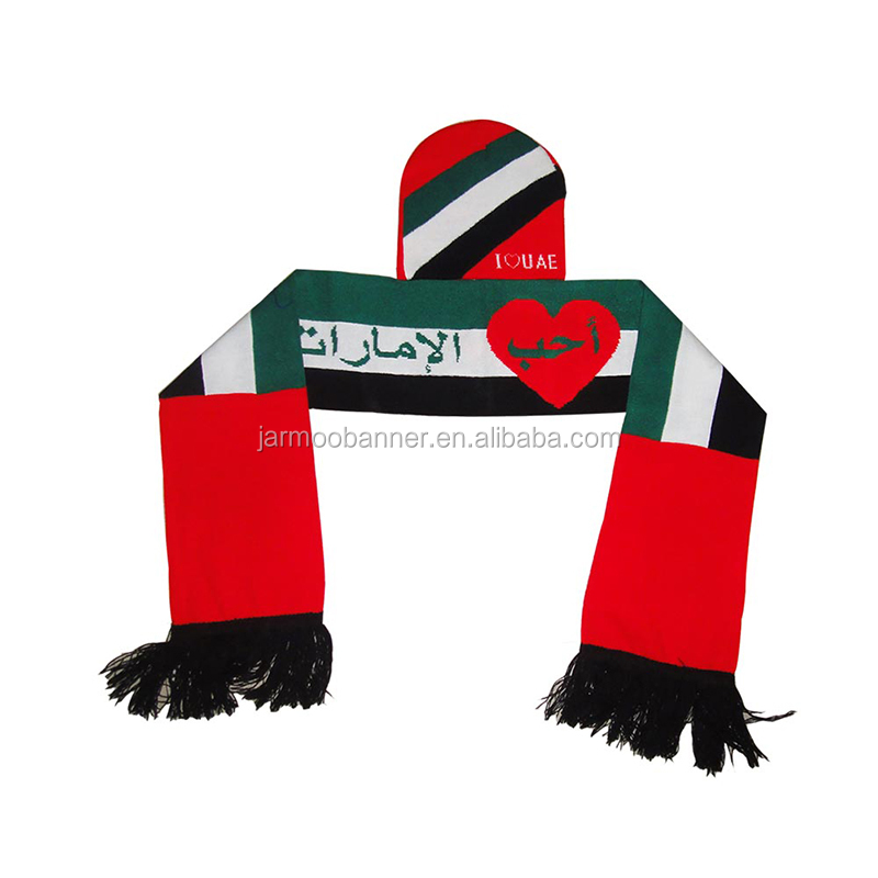 Wholesale Publicize High Quality Promotion Football Scarf