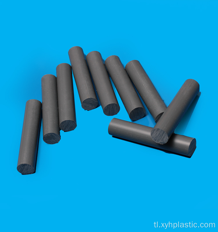 Welding plastic high round bar pvc grey rod