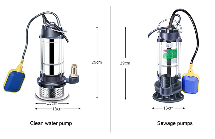 3 HP Electric Motor Clean Water Submersible Pump