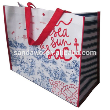 Chromed Printed plastic carry bag design