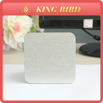 New hot selling square mdf cork coaster with high quality