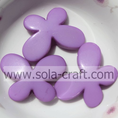 Wholesale Fashion acryl solide sieraden vlinder kralen / losse plastic kralen voor DIY ketting / armbanden / oorbellen