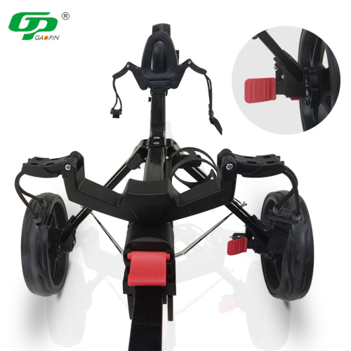 Design New Portable Moving 3 Wheel Golf Trolley