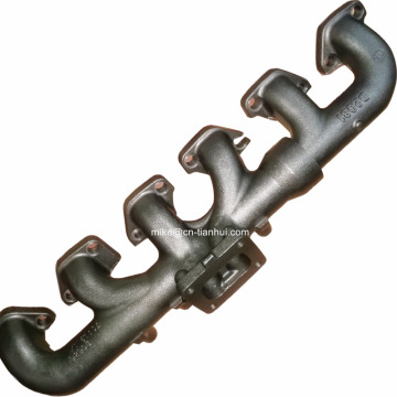 Exhaust Manifolds CNC Machined 2-pieces Iron Diesel Engine