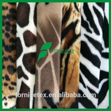 China manufacturer super soft animal faux fur fabric