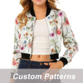 High Quality Ladies Bomber Jacket Customization