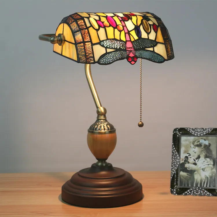 European Bank Lights, Artistic Bars and Cafes, Nostalgic Desk Lamps