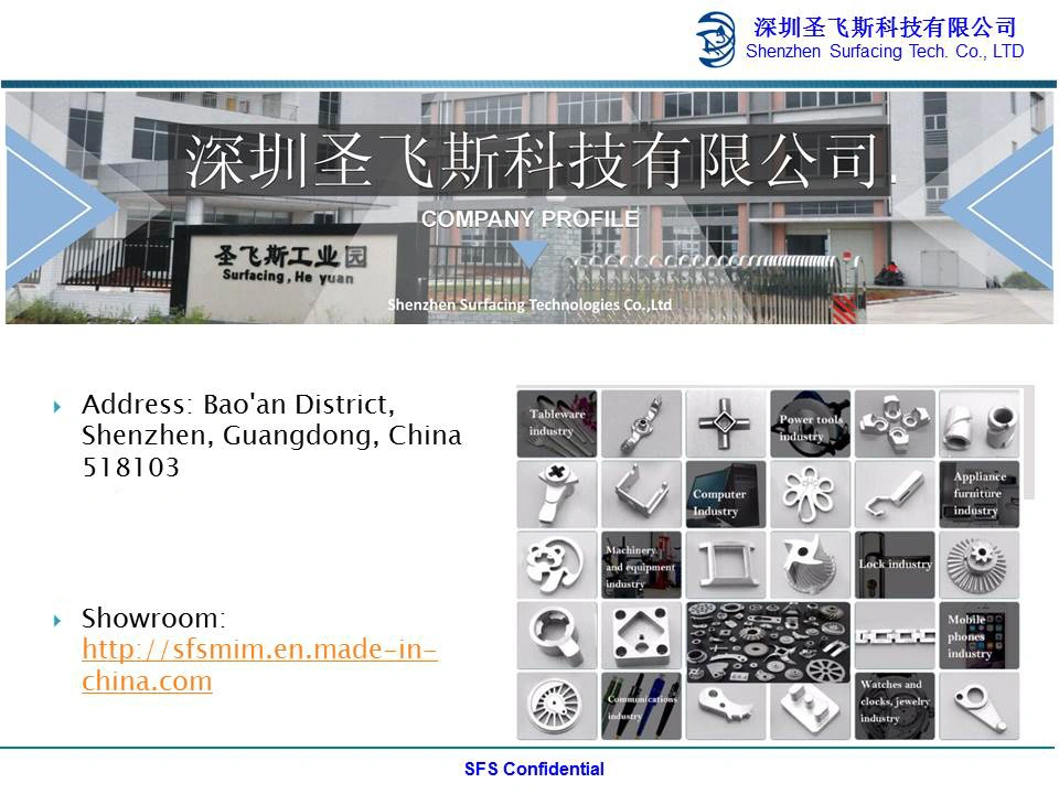 Customized Zipper Puller by Metal Injection Molding, MIM Stainless Steel Slider