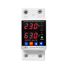 JJVPD1-63F Adjustable Over Voltage Under Voltage Protective Device