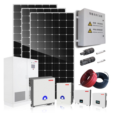 sistema de energia solar 10000w na rede