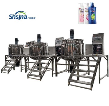 Stainless Steel Shampoo Equipment and Machines