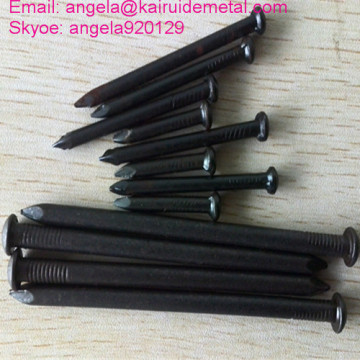 Black/Electro Galvanized/Smooth Shank Concrete Nail