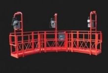 Customized Red Arc Adjustable High Working Powered Suspended Access Platform