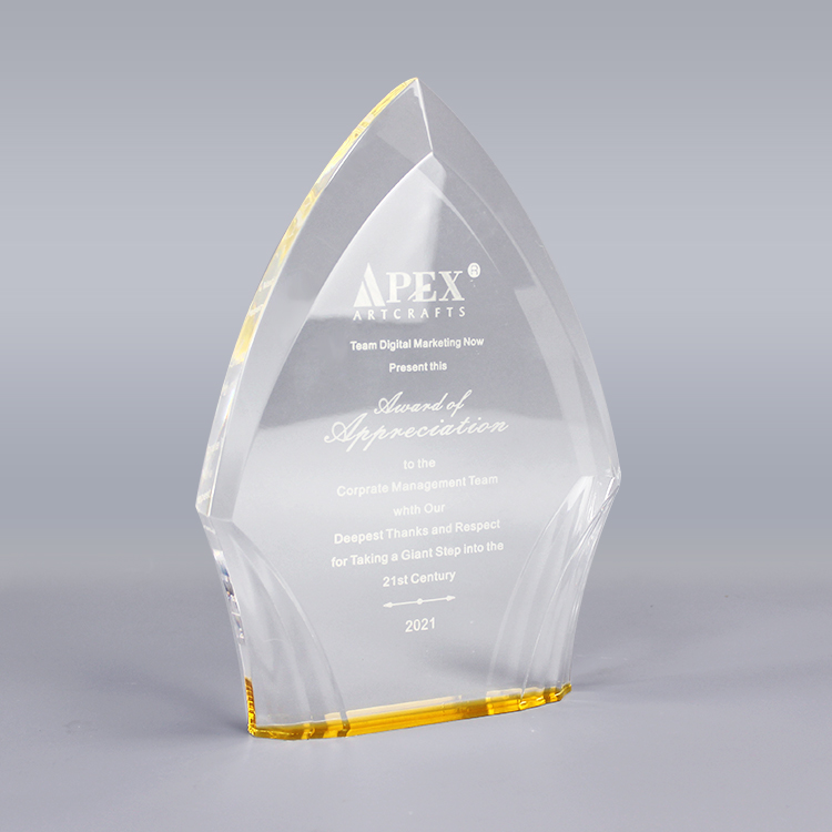 custom acrylic award