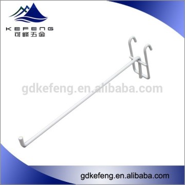 high quality spraying white gridwall hook,gridwall display KF-F005