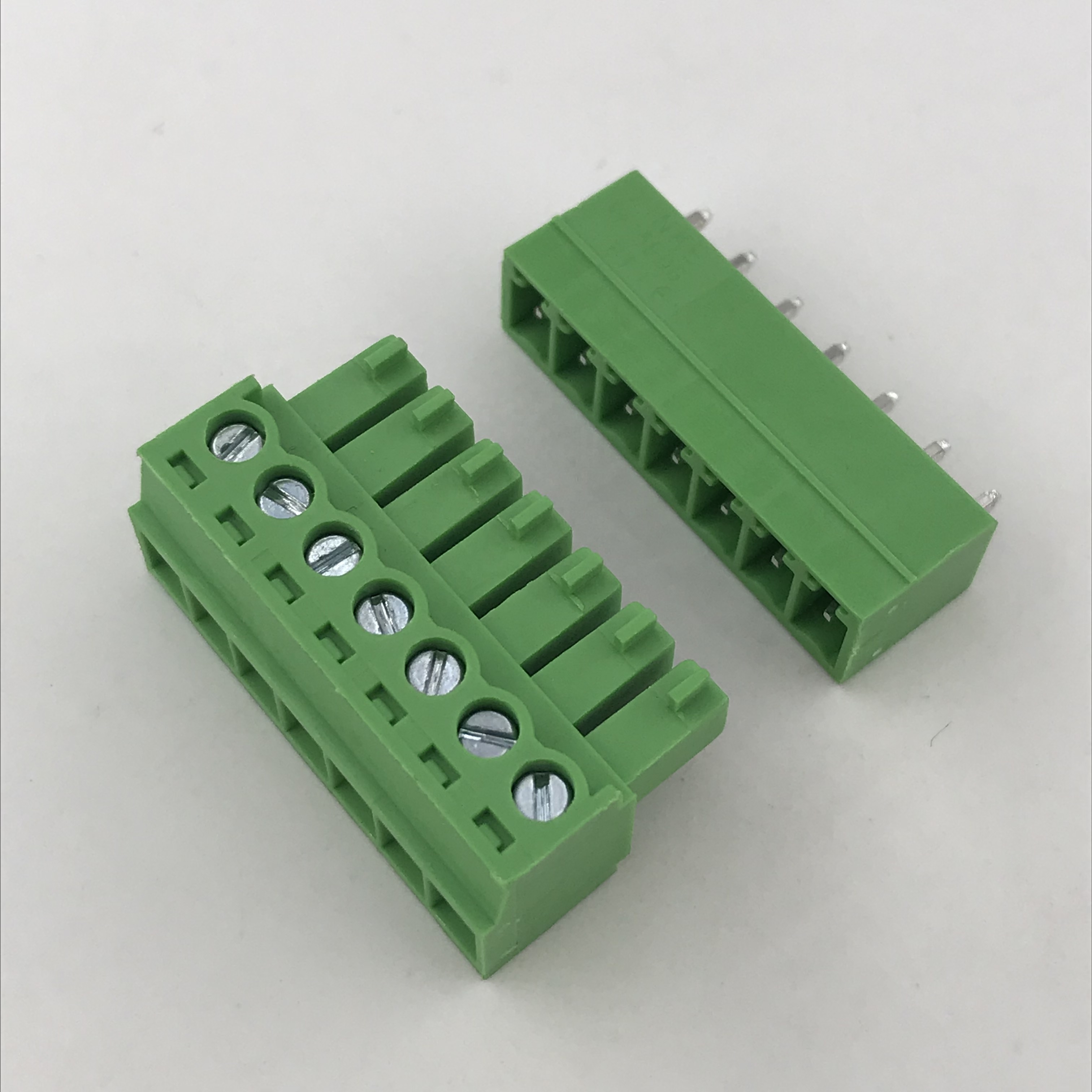 3.5mm Pitch PCB 7 Way Terminal Block 180 degree