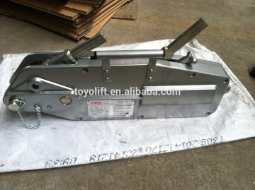 TOYO wire rope puller/pulling lifting hoist puller/wire rope hand puller