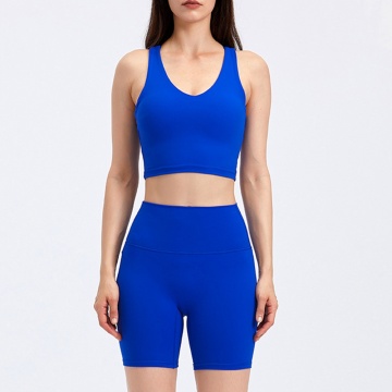 bộ đồ tập yoga nylon spandex phụ nữ thể thao áo ngực